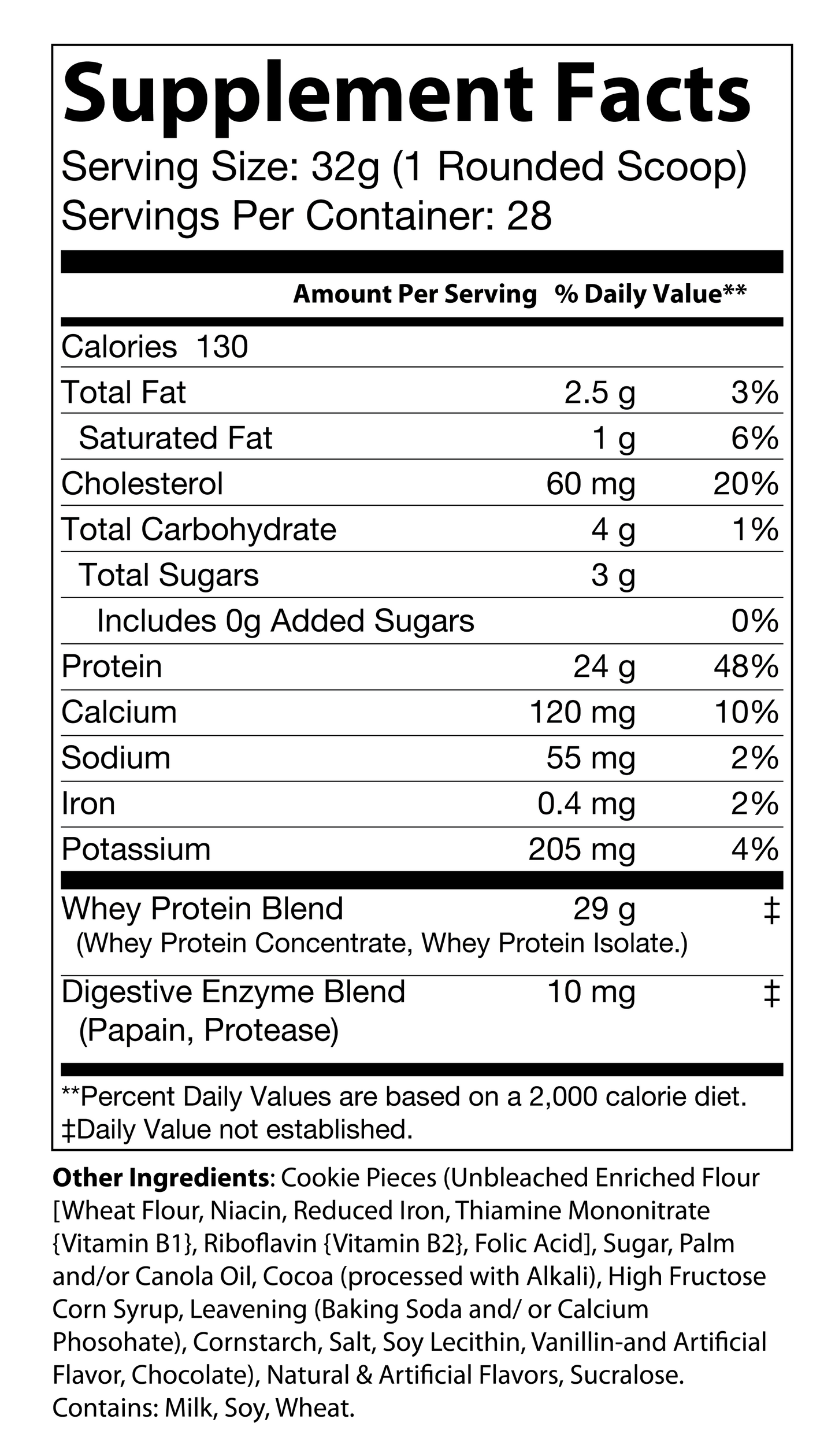 Reforge Whey (Cookies and Cream)