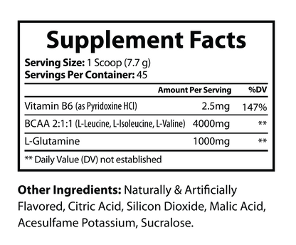 BCAA Blast (Fruit Punch)