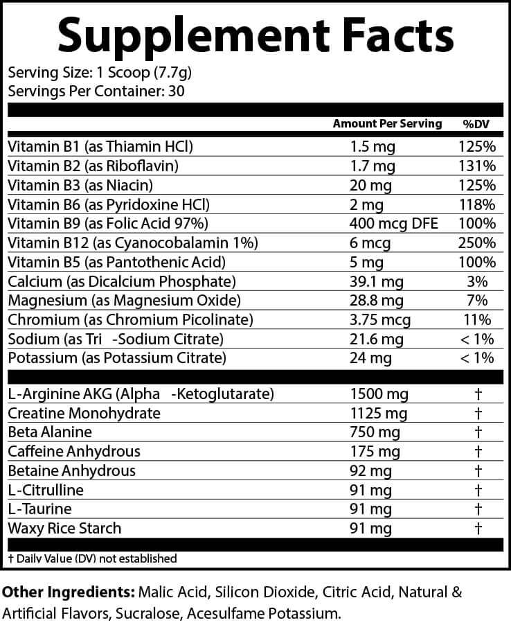 Ignite Pre-Workout (Watermelon)